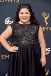 Raini Rodriguez on the red carpet at the 2016 Primetime Emmys.