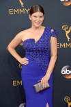 Gail Simmons on the red carpet at the 2016 Primetime Emmys.
