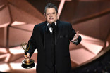 Patton Oswalt accepts his award at the 2016 Primetime Emmys.