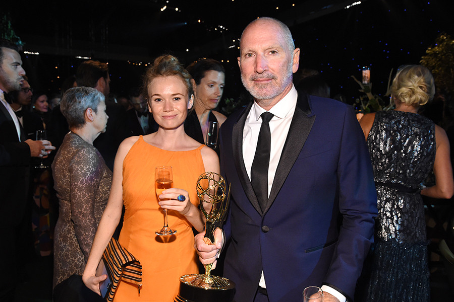 Rosie Abernethy and Jack Abernethy at the 68th Emmys Governors Ball.
