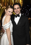Halston Sage and Zac Posen at the 69th Emmys Governors Ball. 