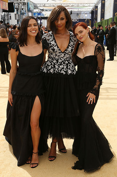 Nina Kiri, Amanda Brugel and Madeline Brewer