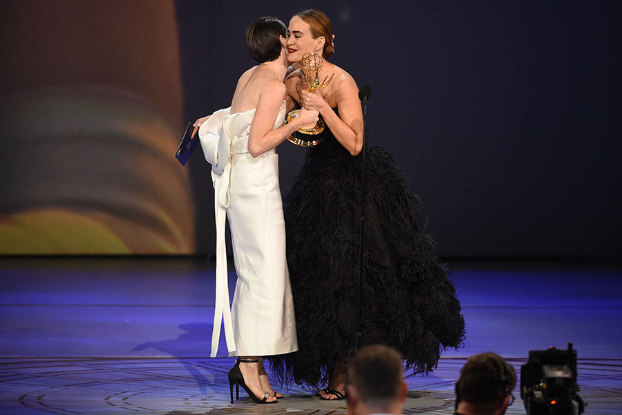 Claire Foy and Sarah Paulson