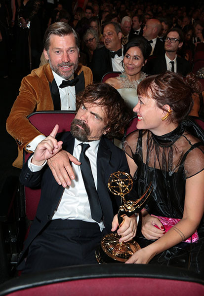 Nikolaj Coster-Waldau, Peter Dinklage and Erica Schmidt 