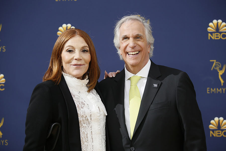 Stacey Weitzman and Henry Winkler