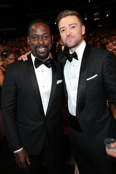 Sterling K. Brown and Justin Timberlake