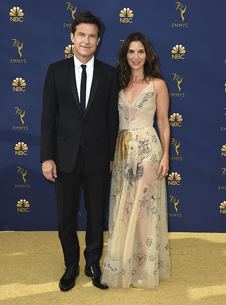 Jason Bateman and Amanda Anka