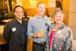 Sergio Gonzalez, Rick Fishbein and Christine Anthony at the Commercials Nominee Reception at the Montage Beverly Hills.