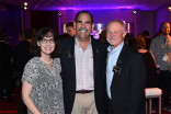 Television Academy governors Ruth Adelman, Ed Fassl, and Steve Venezia at the Sound Editing and Sound Mixing nominee reception, September 8, 2016 at the Saban Media Center in North Hollywood, California.