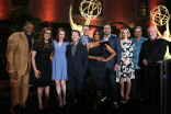 Primetime Emmy nominees onstage at the Performers Peer Group Celebration August 24 at the Montage in Beverly Hills, California.
