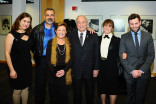 Rachel Pugh, Dale Chaloukian, Jenny Chaloukian, Leo Chaloukian, Kimme Black and Joshua Weinberg at the Honoring Leo Chaloukian event in Los Angeles.
