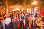 Peer group members and guests mingle at the Special Visual Effects Nominee Reception in North Hollywood, California.