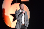Henry Hughes speaks at the Got Your 6 Storytellers event, November 10, 2015, in Los Angeles, California.