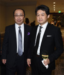 Hiroshi Kiriyama and Mikio Kita at the 69th Engineering Emmy Awards at the Loews Hollywood Hotel on Wednesday, October 25, 2017 in Hollywood, California. 