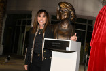 Melissa Rivers unveils the newly created bust of her mother, Joan Rivers