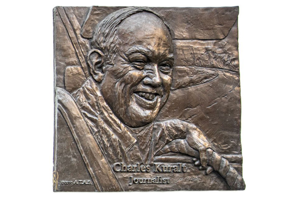 Plaque of Charles Kuralt