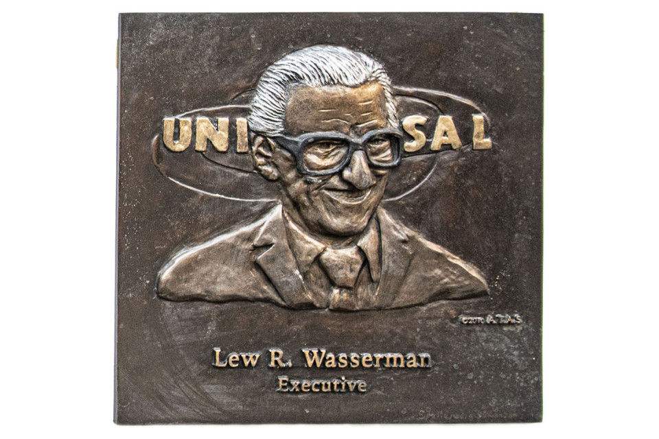 Plaque of Lew Wasserman