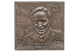 Plaque of Mike Wallace