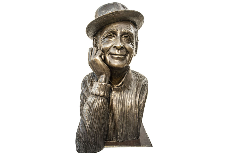 Bust of Norman Lear