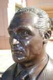 Bust of Sheldon Leonard
