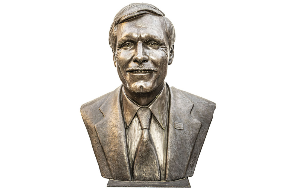 Bust of Ted Turner