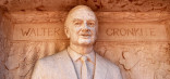 Diorama of Walter Cronkite