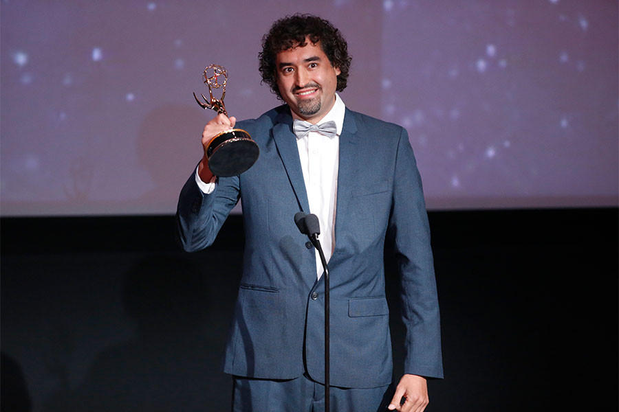 Jaime Sanchez at the L.A. Area Emmy Awards presented at the Television Academy's Wolf Theatre at the Saban Media Center on Saturday, July 22, 2017, in North Hollywood, California.