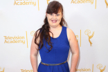 Jamie Brewer arrives at the Montage Beverly Hills for the 2014 Performers Peer Group Primetime Emmy nominee reception.