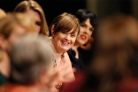 Jamie Brewer onstage at An Evening with the Women of American Horror Story in Hollywood, California.