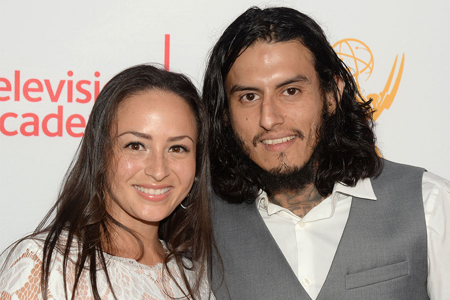 Janiece Sarduy and Richard Cabral at the 2015 Dynamic &amp; Diverse Emmy Celebration, August 27, 2015 in Beverly Hills, California.