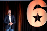 Joel Lambert speaks at the Got Your 6 Storytellers event, November 10, 2015, in Los Angeles, California.