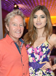 John Savage and Bianca Blanco at the Television Academy&#039;s Dynamic and Diverse event, August 25, 2016, at the Saban Media Center, North Hollywood, California.