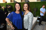 Katrina Gilbert and Lucia Gervino enjoy the reception at the Eighth Annual Television Academy Honors, May 27 at the Montage Beverly Hills.