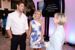 Brooks Laich, Julianne Hough, and Florence Henderson at the 2015 Choreography Nominee Reception, August 30, 2015, at the Montage in Beverly Hills.