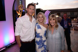 Brooks Laich, ,Julianne Hough, and Anita Mann at the 2015 Choreography Nominee Reception, August 30, 2015, at the Montage in Beverly Hills.
