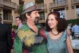 Larry Grossman and Sue Cohen at the Animation and Children's Programming Nominee Reception August 28, 2015, at the Montage in Beverly Hills, California.