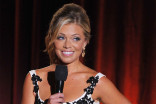 Awards show host Lauren Sivan at the 66th Los Angeles Area Emmy Awards.