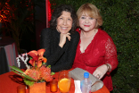 Television Academy governor Lily Tomlin with Patrika Darbo at the Performers Nominee Reception, September 16, 2016 at the Pacific Design Center, West Hollywood, California.