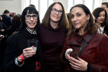 Linda Kahn, Evelyn Wendel, and Patricia Judice attend the reception at &quot;A Farewell to Mad Men,&quot; May 17, 2015 at the Montalbán Theater in Hollywood, California.