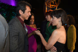 Lou Diamond Phillips and Constance Zimmer at the Performers Peer Group Celebration, August 22, 2016, at the Montage Beverly Hills in Beverly Hills, California.