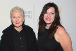 Emmy nominees Lou Eyrich of American Horror Story: Freak Show and Jenny Eagan of Olive Kitteridge at The 9th Annual Outstanding Art of Television Costume Design Exhibition at the FIDM Museum &amp; Galleries, Saturday, July 18, 2015, in Los Angeles.