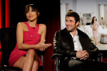 Ashley Madekwe and Josh Bowman at An Evening with Revenge. 