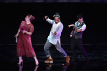 Television Academy governor Mandy Moore dances with Rich+Tone Taladuega at &quot;Whose Dance Is It Anyway?&quot; February 16, 2017 at the Saban Media Center in North Nollywood, California.