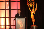 Television Academy president and COO Maury McIntyre speaks at the 68th Engineering Emmy Awards, October 28, 2016 at Loews Hollywood Hotel in Los Angeles, California.