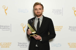 Michael Steiner on the Winners Walk at the 36th College Television Awards at the Skirball Cultural Center in Los Angeles, April 23, 2015.