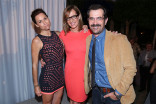 66th Primetime Emmy nominees Minnie Driver, Allison Janney and Ty Burrell at the Performers Peer Group nominee reception.