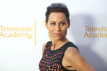 Minnie Driver arrives at the Montage Beverly Hills for the 2014 Performers Peer Group Primetime Emmy nominee reception.