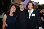 Mirette Levine, Television Academy governor Michael Levine, and Dyanne Aponte at the Executives Peer Group celebration August 25, 2015, at the Montage in Beverly Hills, California.