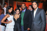 Mishael Morgan, Diane Guerrero, Andra Fuller, and Abhi Sinha at Dynamic and Diverse: A 66th Emmy Awards Celebration of Diversity at the Television Academy in North Hollywood, California.