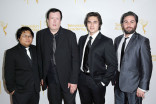 Jimmy Nguyen, Des Doyle, Jason Rose and Ryan Patrick McGuffey at Showrunners: The Art of Running a TV Show, in North Hollywood.